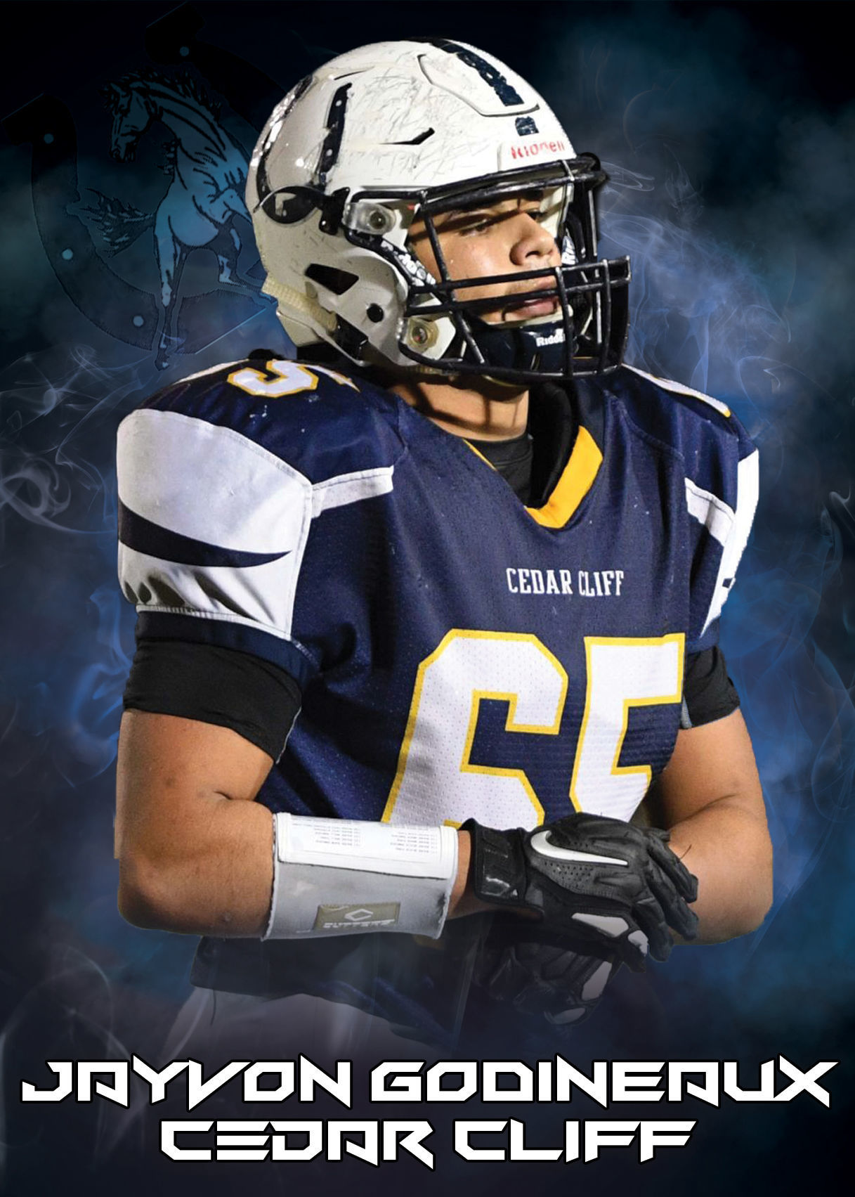 First Team: Jayvon Godineaux, Cedar Cliff